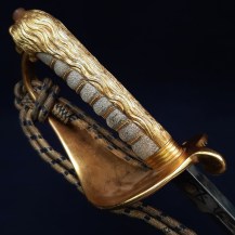 British WW1 Period 1827 Pattern Naval Officers Sword, Gieve Matthews and Seagrove 16
